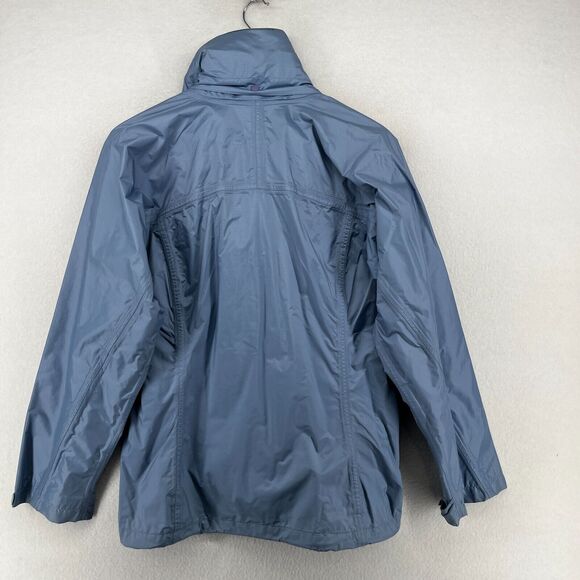 PATAGONIA Rain Jacket Womens XS Refugitive Windbreaker Ripstop Mesh Lined Blue - Picture 3 of 14